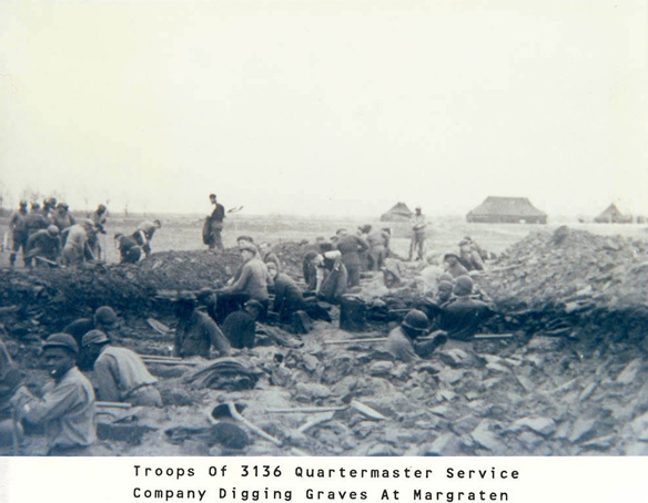 First memorial day in Margraten.